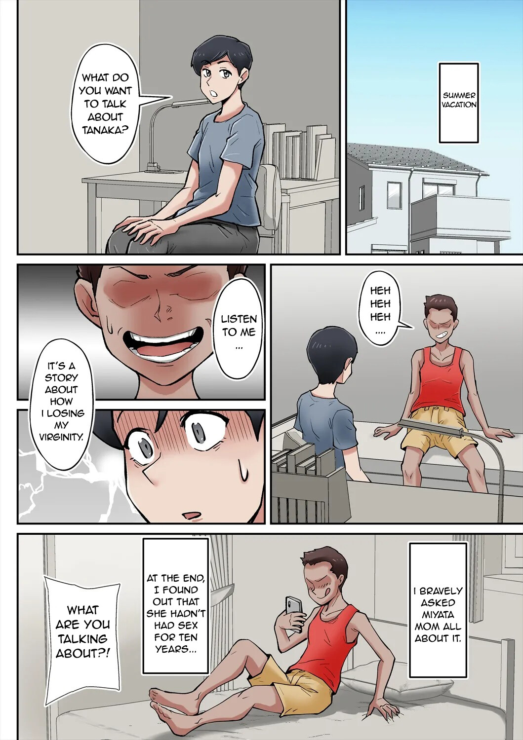 Hentai Manga Comic-I Want to Have Sex With Miyata Mother Too!!-Read-7